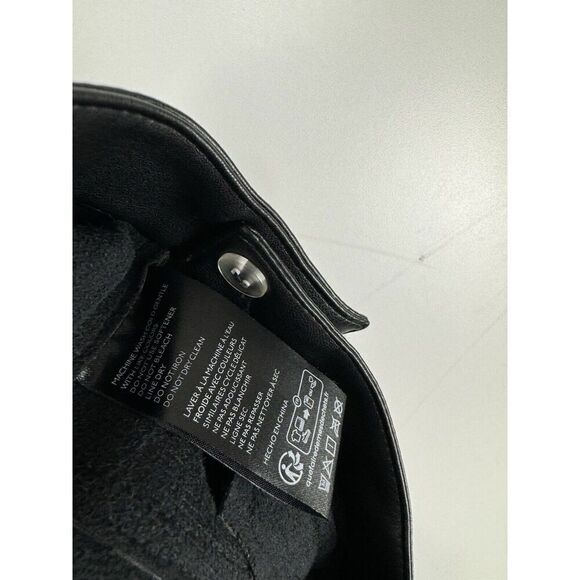 Free People We The Free Uptown High Rise Faux Leather Pant, Size 10 - Picture 11 of 11